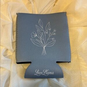 LocoLlama Blue Can Cooler